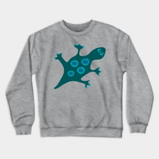 FUNNY LIZARD Cute Goofy Reptile Pet - UnBlink Studio by Jackie Tahara Crewneck Sweatshirt